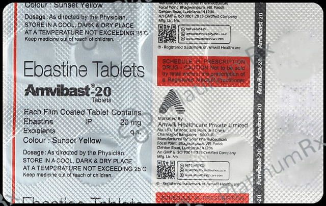 Amvibast 20mg Tablet 10s