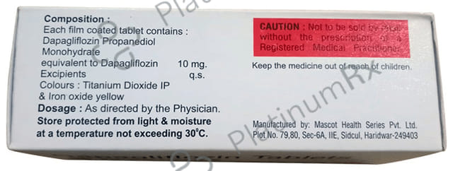Dapwon 10mg Tablet 14s
