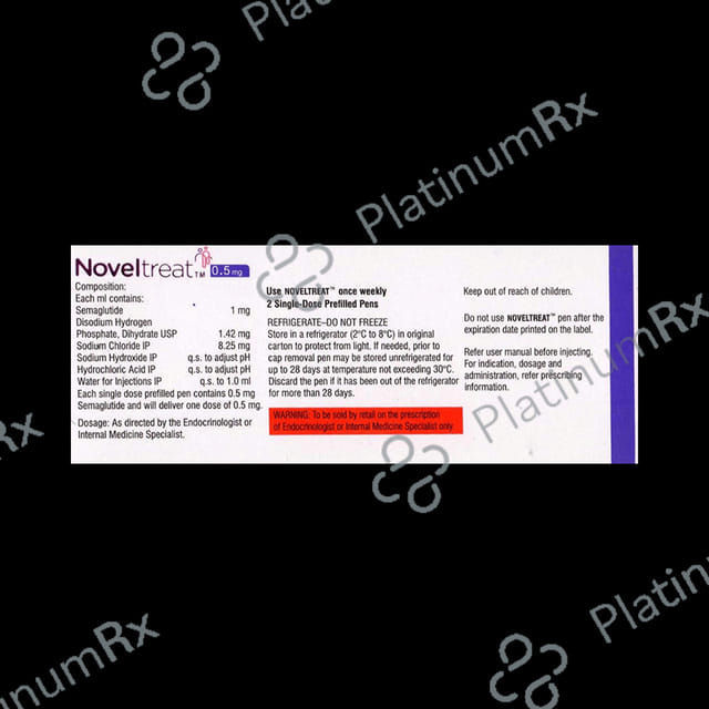 Noveltreat 0.5mg Prefilled Pen Injection 0.5ml