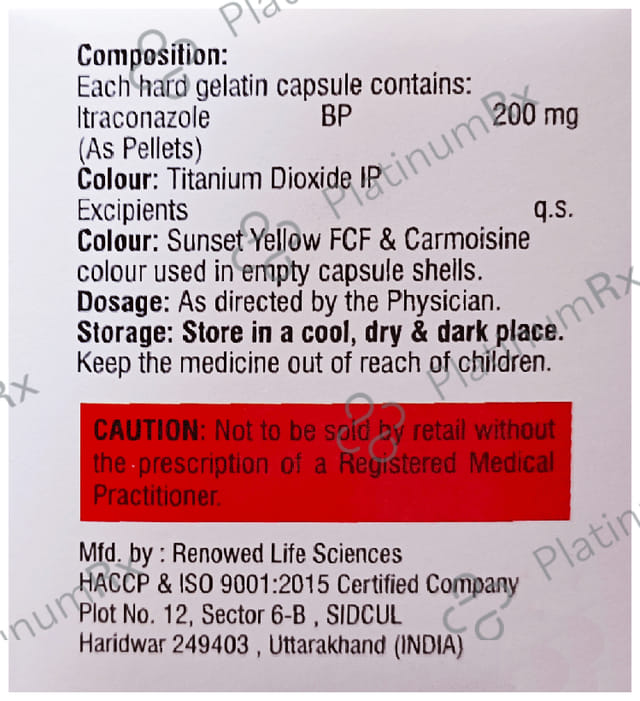 Drugzole 200 Capsule