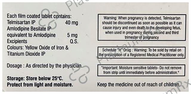 Cortel A 40/5mg Tablet 15s