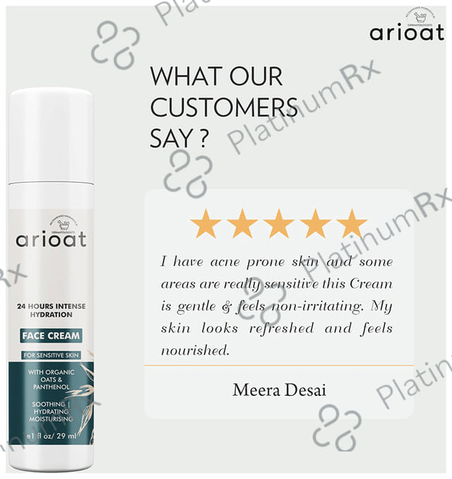 Arioat 24 Hours Intenydration Face Cream 29 ml