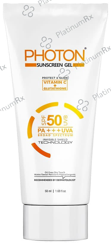 Photon Sunscreen SPF 50 Gel 50ml