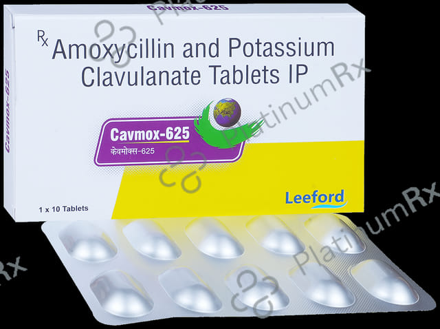 Cavmox 625mg Tablet 10s