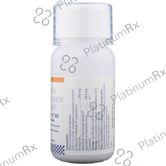 Mox CV BD 228.5mg Powder for Oral Suspension 30ml