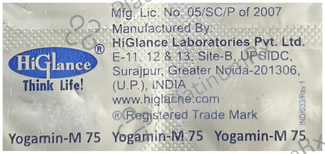Yogamin-M 75 Capsule
