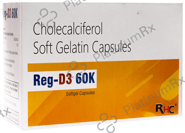 Reg D3 60K Softgel Capsule 4s