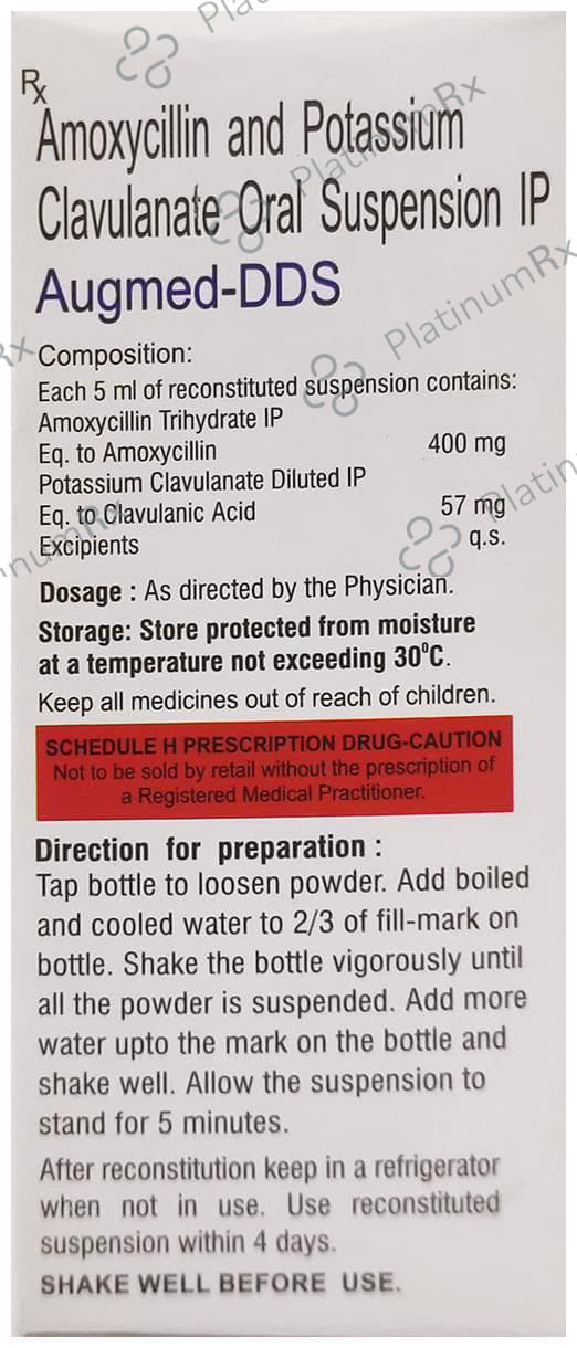 Augmed DDS 400/57mg Oral Suspension 30ml