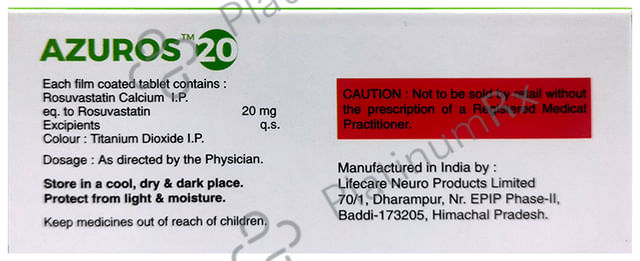 Azuros 20 Tablet