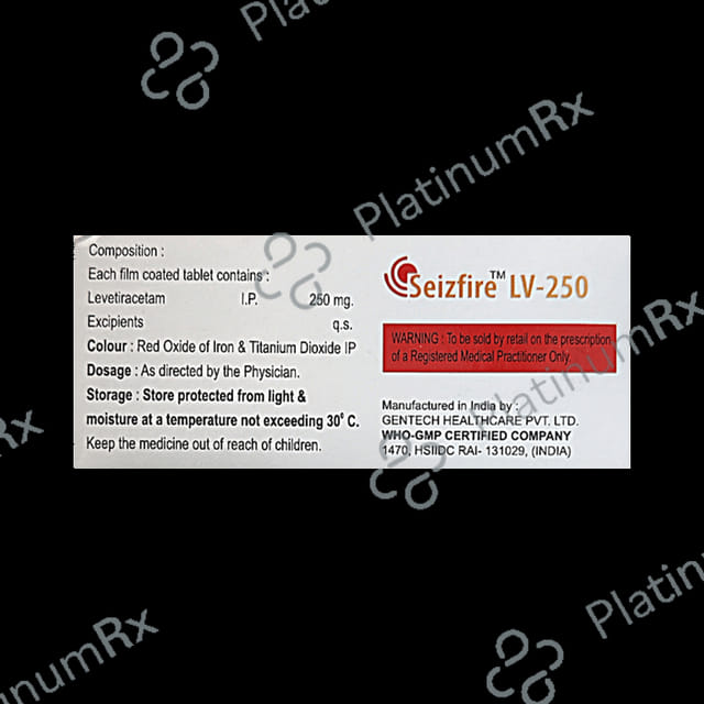 Seizfire LV 250 Tablet