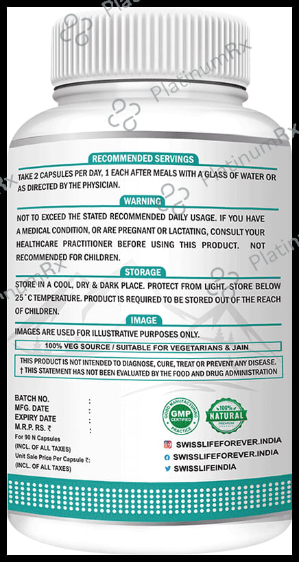 SWISSLIFE FOREVER Omega 3 6 9 Veg Capsule