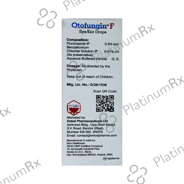 Otofungin F 0.3% Eye/Ear Drops 5ml