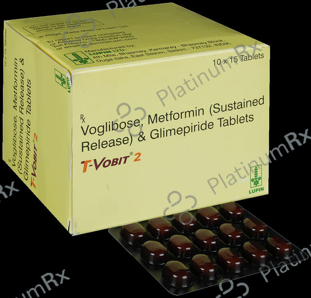 T Vobit 2 2/500/0.2mg Tablet SR 15s