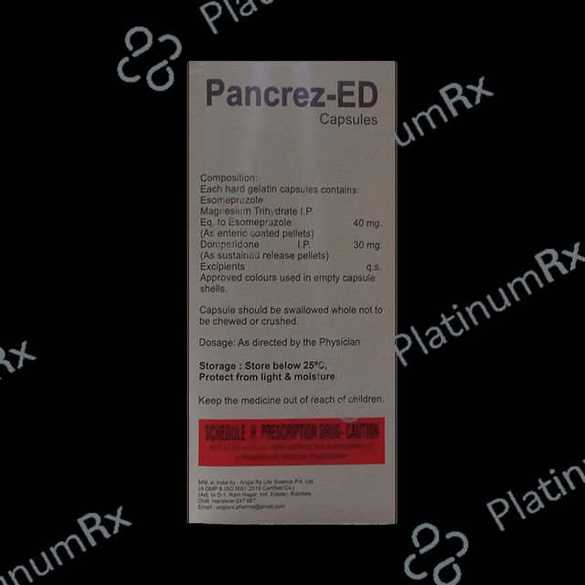 Pancrez-ED Capsule SR