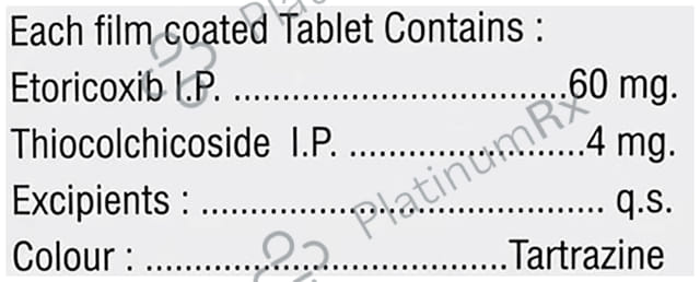 Aclotina The 60/4mg Tablet 10s