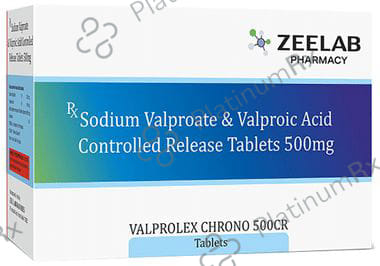 Valprolex Chrono 500 CR Tablet