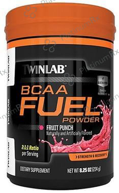 Twinlab BCAA Fuel Powder Fruit Punch
