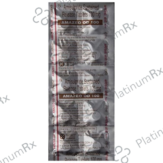 Amazeo OD SR 100mg Tablet 10s