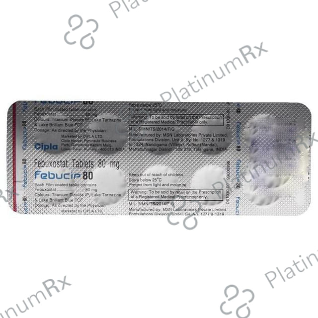 Febucip 80 Tablet