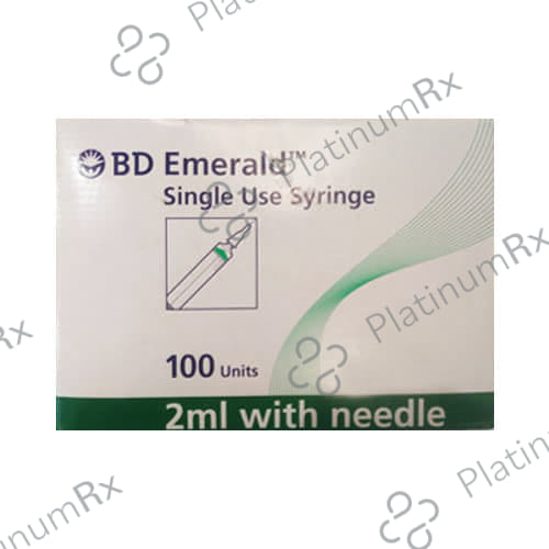 BD Emerald 2ml Syringe with 24G Needle