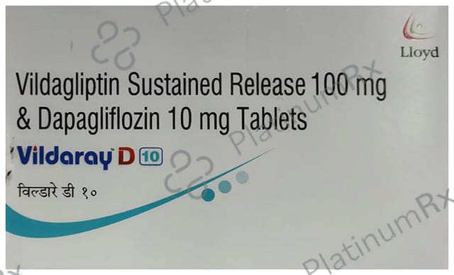 Vildaray D 10/100mg Tablet 15s
