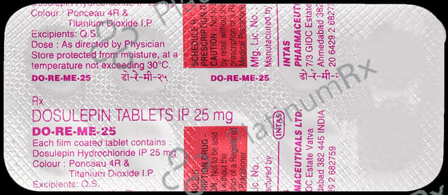 DO RE ME 25mg Tablet