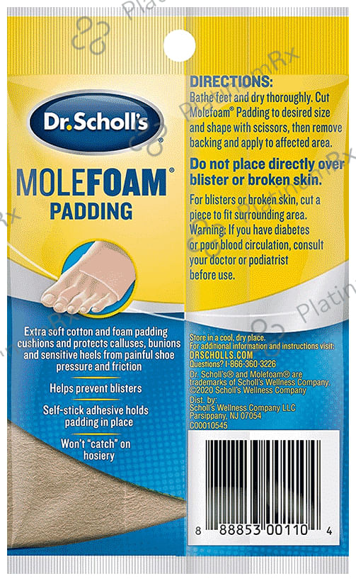 Dr. Scholl's Molefoam Padding Bandage