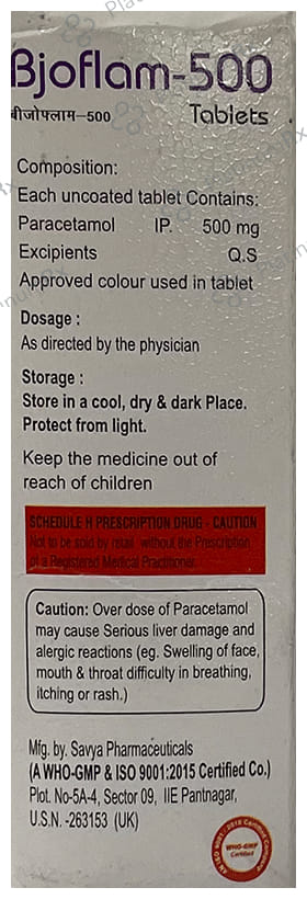 Bjoflam 500 Tablet