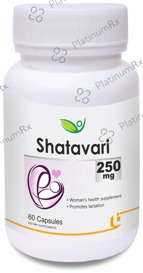 Biotrex Shatavari 250mg Capsule