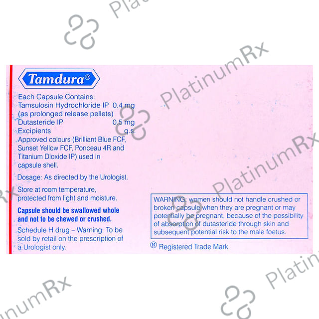 Tamdura Capsule 0.5/0.4mg PR Capsule 10s