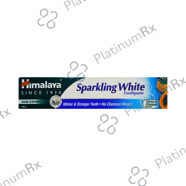 Himalaya Personal Care Himalaya Sparkling White Papaya & Pineapple Enzyme Toothpaste 150gm