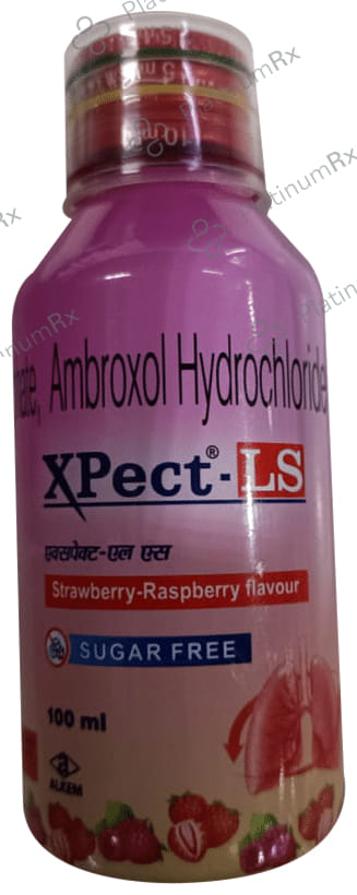 Xpect LS Raspberry Strawberry Expectorant 100ml