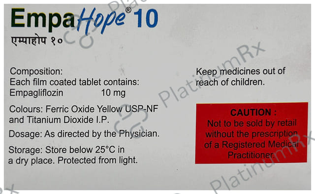 Empahope 10mg Tablet 10s