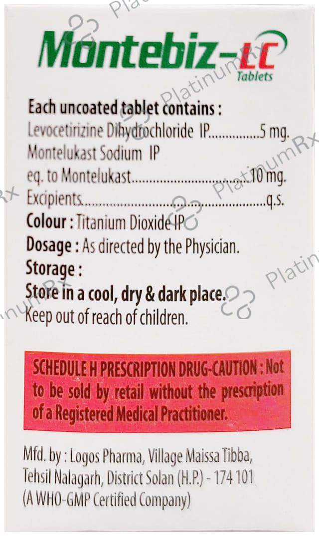 Montebiz LC 5/10mg Tablet 15s