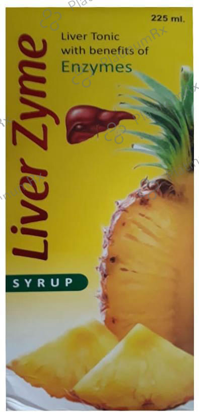 Liver Zyme Syrup Pineapple