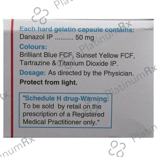Danogen 50mg Capsule 10s