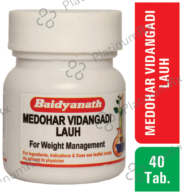 Baidyanath (Nagpur) Medohar Vidangadi Lauh for Weight Management