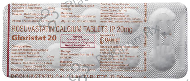 Gloristat 20 Tablet