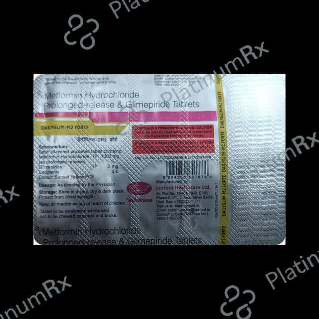 Dailyglim-M 2 Forte Tablet PR