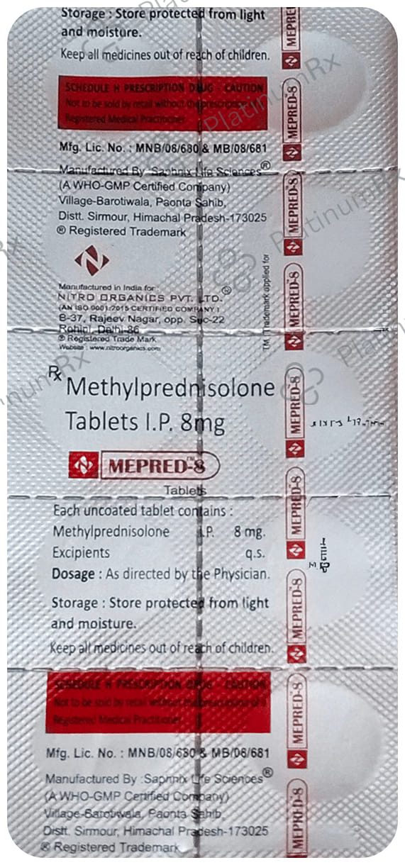 Mepred 8mg Tablet