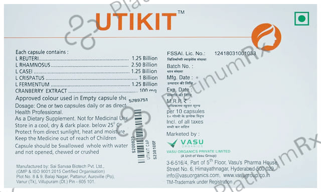 Utikit Capsule 10s