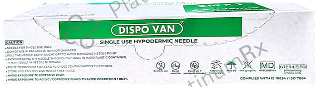 Dispovan Needle 21G X 1 inch