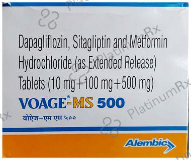 Voage MS 500/100/10mg Tablet ER 15s