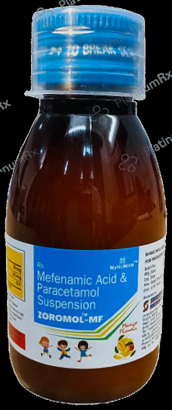 Zoromol-MF Oral Suspension Mango