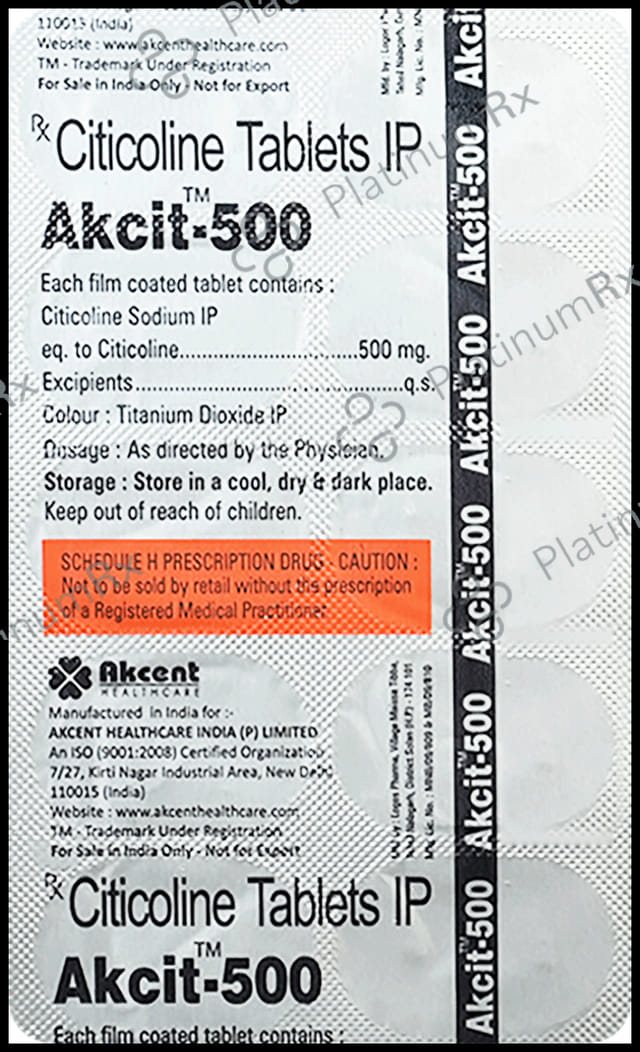 Akcit 500mg Tablet 10s