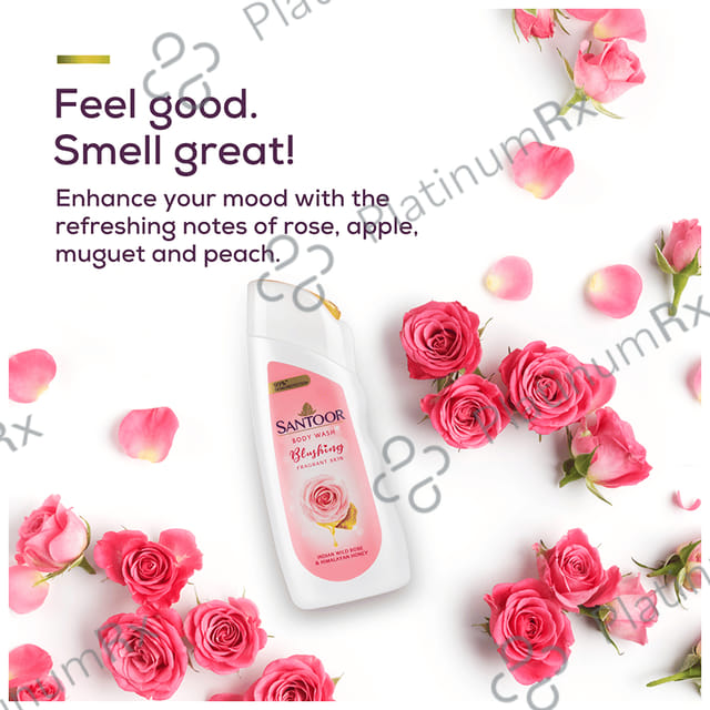 Santoor Blushing Fragrant Skin Body Wash