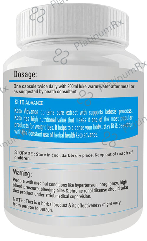 Fitness Prime Maximum Strength Keto Advance Weight Management Capsule