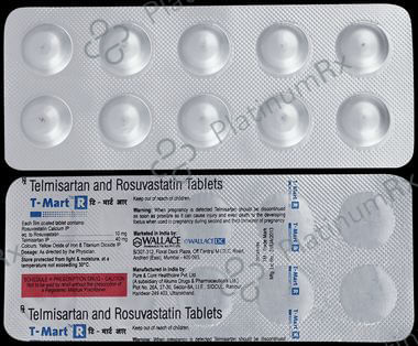 T Mart R 10/40mg Tablet 10s