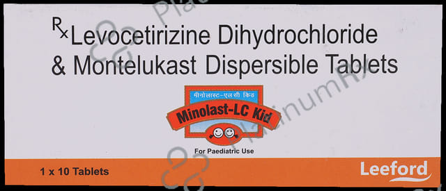Minolast Kid 2.5mg/4mg Tablet