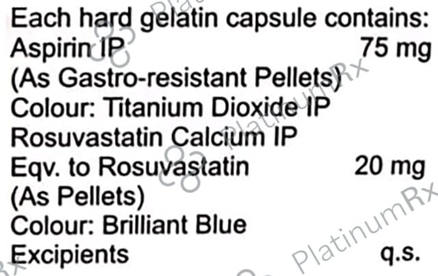 Rosucus A 20mg Capsule 15s